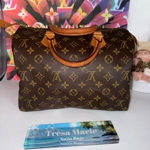 SOLD-Louis Vuitton speedy 30